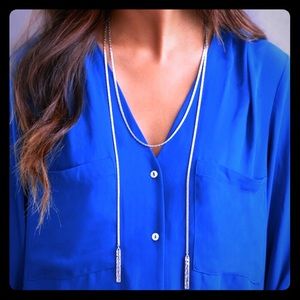 ✨LAST CALL✨Chloe&Isabel Hero Metal Lariat Necklace